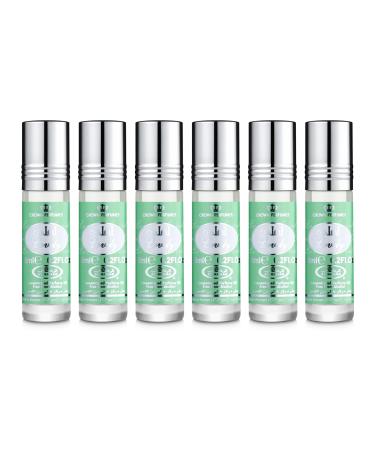 Al Rehab perfumes Lovely Concentrated Perfume Rollerball for Unisex 6 Ml/0.20 Oz (Pack Of 6) 0.2 Fl Oz (Pack of 6)