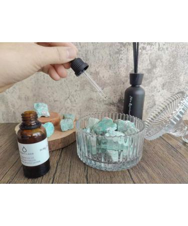XIANNVXI Amazonite Crystals 0.45lb Natural Raw Rough Stones - Bulk Healing Gemstones for Reiki, Tumbling, Cabbing, Fountain Rocks - Buy Online on GoSupps.com