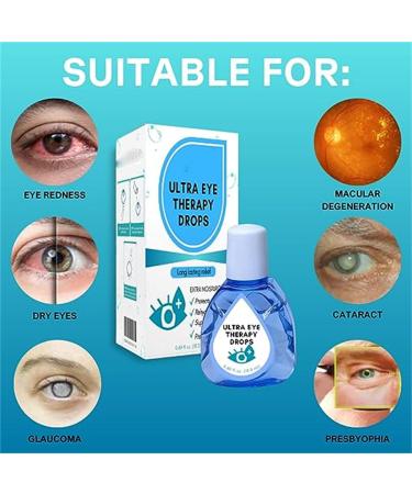 Hydravision Ultra Eye Therapy Drops | Red Eye Cure & Hydration | 3 PCs for Dry Eyes Relief - Shop Internationally! - Buy Online on GoSupps.com