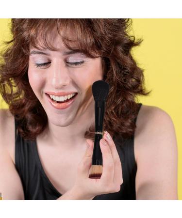 Beavorty Dual-ended Makeup Brush | Foundation & Concealer Tool for Flawless Application - Buy Online on GoSupps.com