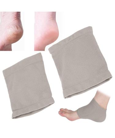 Moisturizing Heel Socks - Skin-Friendly Wear-Resistant Hydrating 2-Part Design for Dry Skin Care - Buy Online on GoSupps.com