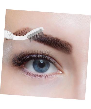 SOESFOUFU Eyelash Curlers 2pcs Foldable Eyebrow Comb Eyelash Brush Lash Extension Tools Dense Lash Comb Make up Eyelash Curler 6.5x2x0.8cm Transparent - Buy Online on GoSupps.com