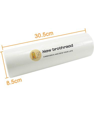 New brothread Fusible Iron on Tear Away Embroidery Stabilizer - 12 x 25 Yd Roll - Medium Weight - 3 Options Available - Buy Online on GoSupps.com