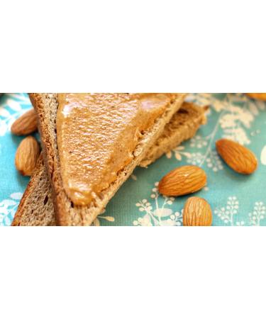 Almondmus Seba Garden 1kg - Pure Natural Creamy Californian Almond Butter Spread | 100% Almonds | Keto & Paleo Friendly | No Sugar Additives (2 Pack) - Buy Online on GoSupps.com