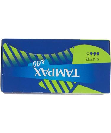 Buy Tampax & Go Super Tampons - 18 Pieces Pack - Fast International Shipping - Buy Online on GoSupps.com