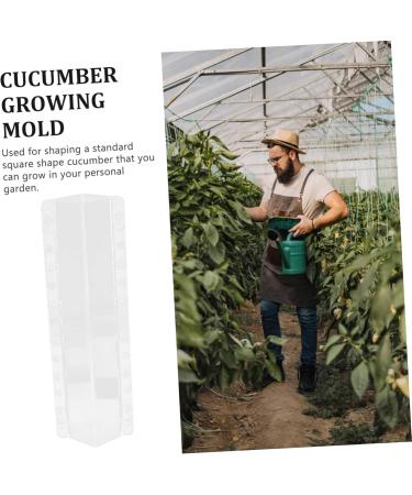 2pcs Vegetable Shaping Mold Fruit Vegetable Growth Forming Molds Vegetable Shape Mold Modeling Suite - Buy Online on GoSupps.com
