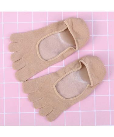 NO-Show Gel Socks for Dry Feet | Moisturizing Spa Socks & 5-Finger Invisible Design - Buy Online on GoSupps.com