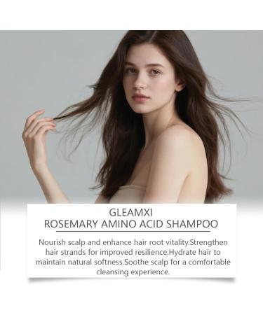 Rosemary Amino Acid Moisturizing Shampoo Gentle moisturizing and strengthening formula Moisturizing and sebumregulating care suitable for both men and women 2Pieces - Buy Online on GoSupps.com
