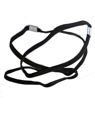 Allsorts Long Black Hair Ties 3 Elastic Hair Bands for Secure Hold International Shipping Available - Buy Online on GoSupps.com