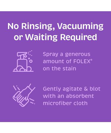Buy FOLEX Instant Carpet Spot Removers (32 oz) & Reusable Microfiber Cloths - Black Swan Distributors | Household Stain Treater Kit - Buy Online on GoSupps.com
