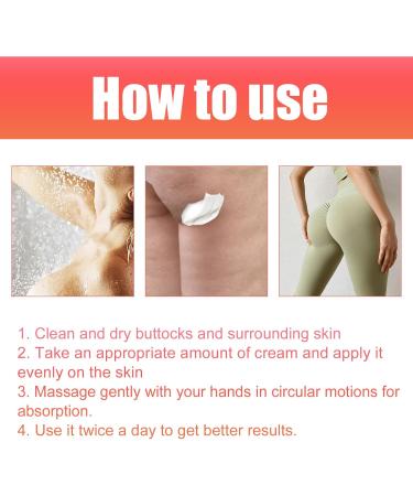 KOAHDE Fast Absorbing Hip Lift Up Cream Moisturizing Tightening Body Bum Cream Natural Bum Cream for Men Women Bum Cream for Body Butt Lifting Brazilian Bum Cream Tightening Toned Butt Cream 150G - Buy Online on GoSupps.com
