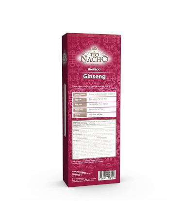 TIO NACHO Ginseng Shampoo Pack of 3 - Strengthening & Revitalizing 14 Fl Oz Each - Buy Online on GoSupps.com