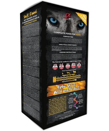 Alpha Spirit 3002209 - Semi-Wet Food Wild Fish 9 kg - Buy Online on GoSupps.com