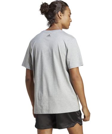 Buy adidas Men's Essentials Long Sleeve T-Shirt - Big Logo XL Medium Grey Heather | International Shipping Available - Buy Online on GoSupps.com