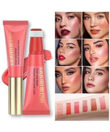 MIESCHER Liquid Blush Beauty Wand - Creamy Cheek & Lip Stain Stick for Dewy & Natural Glow - Buy Online on GoSupps.com
