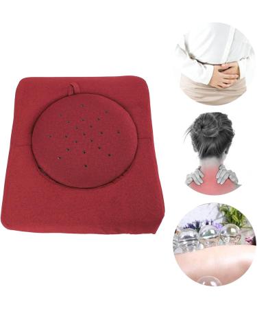 Moxibustion Cushion Set - Multifunctional Stool with Smoke Control & Adjustable Temperature | Easy to Clean | Perfect for Home (Red) - Buy Online on GoSupps.com