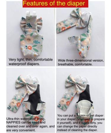 Hezhuo Duck and Chicken Diapers - Waterproof and Adjustable, Washable and Reusable - Poultry Supplies for Ducks, Chickens, and Geese (S 0.1kg-0.2kg) - Buy Online on GoSupps.com