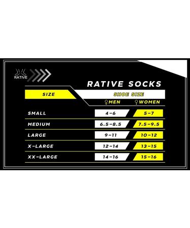 RATIVE Anti Slip Hospital Socks with Grips for Adults XX-Large 3 Pairs (Assorted Colors) - Buy Online on GoSupps.com