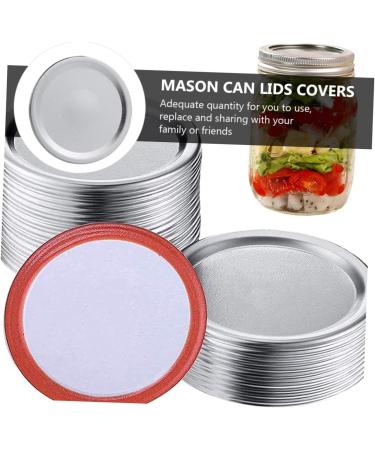 IMIKEYA 54pcs Mason Jar Lids Tinplate Solid Disc - Buy Online on GoSupps.com
