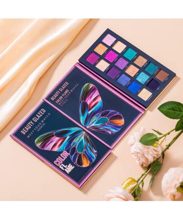 18 Colors Pearl Matte Shimmer Eyeshadow - Bright Silky Glitter & Metallic Shades for Stunning Looks | International Shipping Available - Buy Online on GoSupps.com