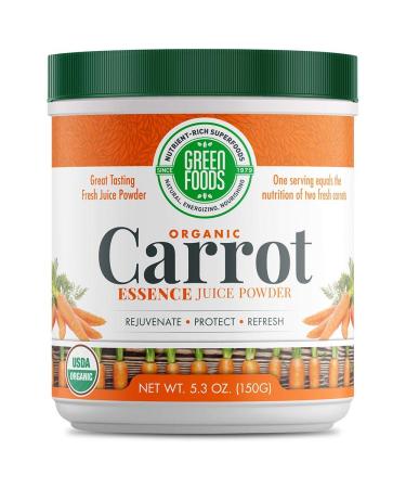 Green Foods - Carrot Essence, 5.3 oz powder