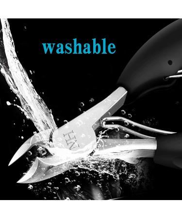 Professional Podiatrist Toenail Clippers for Thick & Ingrown Nails | Men & Seniors | Sharp Curved Blade Grooming Tool - Buy Online on GoSupps.com