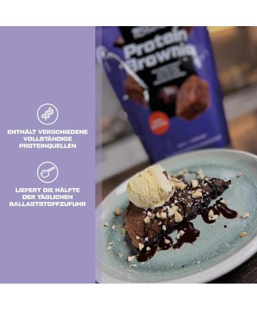 Scitec Nutrition High Protein Brownie - Chocolate Dessert with Oats & Fiber - 600g | Nutrient-Rich Easy Preparation - Buy Online on GoSupps.com