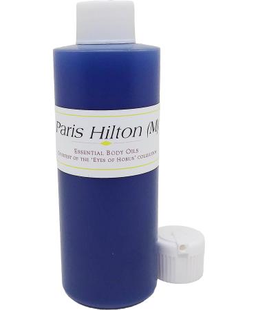 Paris Hyllton - Type For Men Scented Body Oil Fragrance Flip Cap - Dark Blue - 4 oz. - ID#32017 4 Fl Oz (Pack of 1)