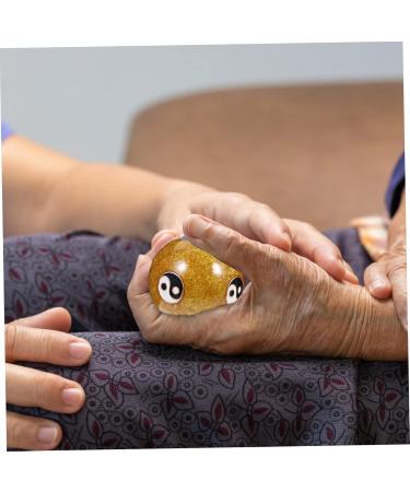 Gleavi 8 STK Massage Globe Football Balls - Metal Stress Ball Roller Tool for Fitness & Gymnastics - Buy Online on GoSupps.com