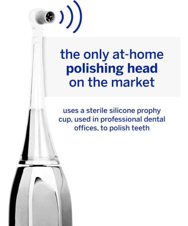 Supersmile Zina45 Sonic Pulse Electric Toothbrush - Rechargeable Whitening Toothbrush with Polishing Head & 4 Cleaning Modes - Buy Internationally - Buy Online on GoSupps.com