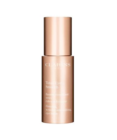 Clarins Total Eye Smooth | 2-In-1 Anti-Aging Eye Cream and 10-Minute Eye Mask | Minimizes Appearance Of Wrinkles  Dark Circles and Puffiness | Visibly Firms and Smoothes | All Skin Types | 0.5 Ounces