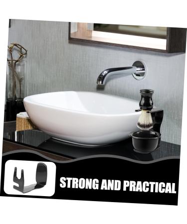 Premium Razor Hobel Stand & Shaving Rack for Men - Elegant Razor Brush Holder for Effortless Grooming - Buy Online on GoSupps.com