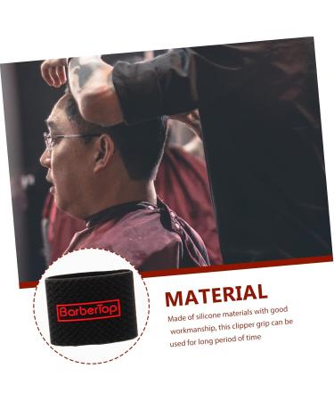 Beaupretty Anti-slip Cover for Hair Clippers Clipper Band Barber Hair Clipper Grips Clipper Holder Tool Trimmer Grip Hair Clipper Sleeve Barber Grips Small Bracket Silica Gel - Buy Online on GoSupps.com