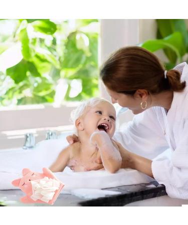 Kid Shower Brush - Bath Scrubber Body Wash Towel | Gentle Body Wash Sponge Kid Body Wash Sponge Children's Bath Towel Sponge Gentle Children's Body Wash Sponge Pink - Buy Online on GoSupps.com