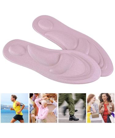 VGEBY1 Orthotic Arch Support Insole for Flat Feet - Memory Foam Shoe Pad for Plantar Fasciitis Comfort (Women Pink) - Best International Shipping - Buy Online on GoSupps.com