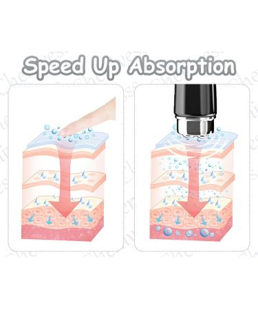 Mini 4-in-1 Electrical Facial Massage Device | Anti-Aging Acupressure & Pain Relief Vibrator (Black) - International Shipping Available - Buy Online on GoSupps.com