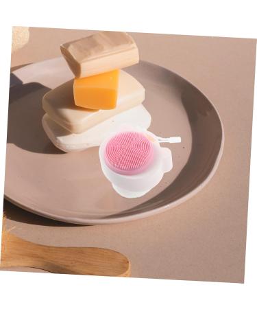 FRCOLOR 3D Deep Cleaning Bath Brush - Soft Fur Face Scrubber & Exfoliating Cleaner - Double-Sided Manual Brush for Deep Pore Cleaning - Buy Online on GoSupps.com