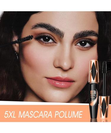  Amesor Waterproof mascara makeup mascara for women - Waterproof mascara soft clump-free mascara for natural-looking lashes and plumped-up eyes - Buy Online on GoSupps.com