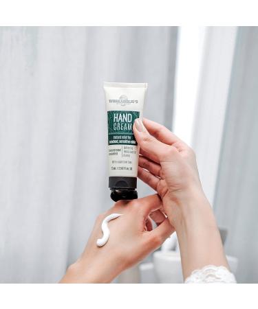 Workaholics Hand Cream for Dry & Cracked Hands - Hemp Oil & Urea - Fast Absorbing 75ml | Optimal Care for Men & Women - Buy Online on GoSupps.com