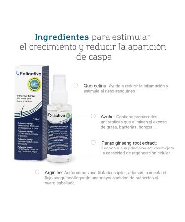 Foliactive Hair Loss Treatment: 2 Pills & 2 Sprays for Stunning Results - International Shipping Available - Buy Online on GoSupps.com
