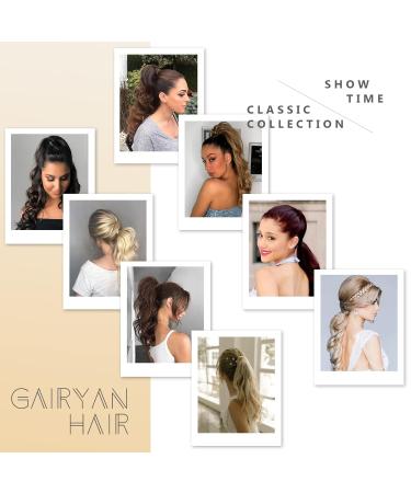 Buy Gairyan 60cm Ponytail Extension - Curly & Long Synthetic Hair Braid in Bleaching Blonde & Sandyblond for Women - Buy Online on GoSupps.com