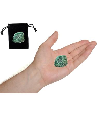 Green Aventurine Raw Crystals - Large 1.25-2.0 inches | Healing Natural Rough Stones for Tumbling, Cabbing, Decor, & More - Buy Online on GoSupps.com