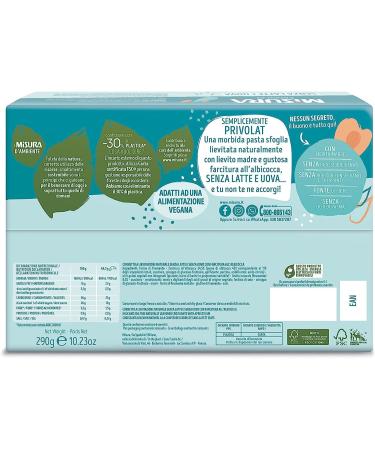  Italian Gourmet E.R. Misura Cornetti Albicocca Privolat Set of 12 apricot croissants without milk or eggs 290 g + Italian Gourmet pulp 400 g - Buy Online on GoSupps.com