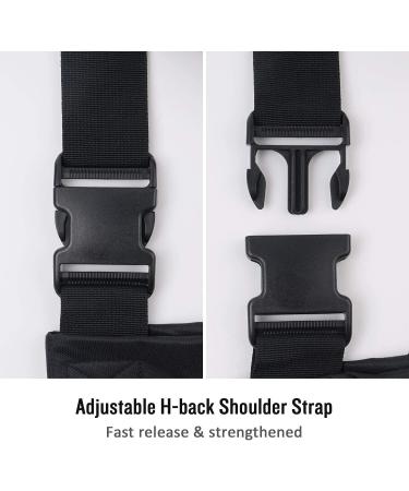 SaphiRose Men's Bootfoot Chest Wader 2-Ply Nylon/PVC Waterproof Fishing & Hunting Waders with Boots Hanger for Men and Women Black Men 10/Women 12 - Buy Online on GoSupps.com