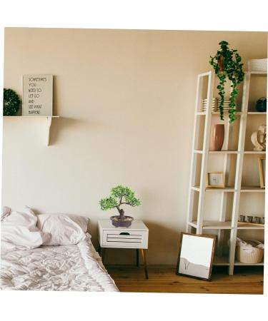 Zerodeko 2pcs Welcome Pine Flower Pot Houseplants Live Indoor Home Desk Fake Bonsai Desk Top Decor Interior Decor Simulation Green Plants Simulation Tree Office Plastic Flower Household - Buy Online on GoSupps.com