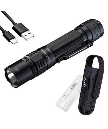 Fenix PD36R Pro Rechargeable Tactical Flashlight, 2800 Lumen Dual Rear Switches USB-C with Battery and Lumentac Organizer