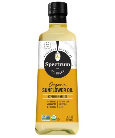 Spectrum Organic Sunflower Oil, Refined 16 Oz