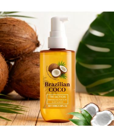  JINGLING JINGLING After Shower Body Oil 100ml Organic Firming Butter Skin Oils for Body Hydration for Women Men Increase Self-Confidence - Buy Online on GoSupps.com