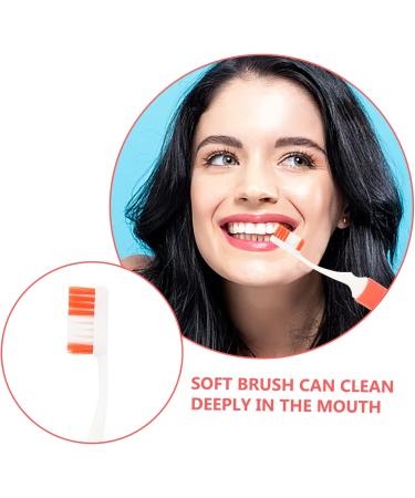4-Pack Travel Toothbrushes for Kids & Adults - Lightweight Plastic Mouth Cleaning Brushes - Comfortable & Convenient for Household Use - Buy Online on GoSupps.com