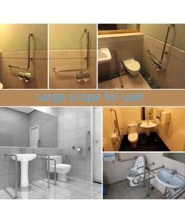 Bathroom Grab Bar erly Senior Wall Mounted Shower Balance Assist Rails Advanced Bathroom Towel Bracket Anti Slip Durable - Buy Online on GoSupps.com